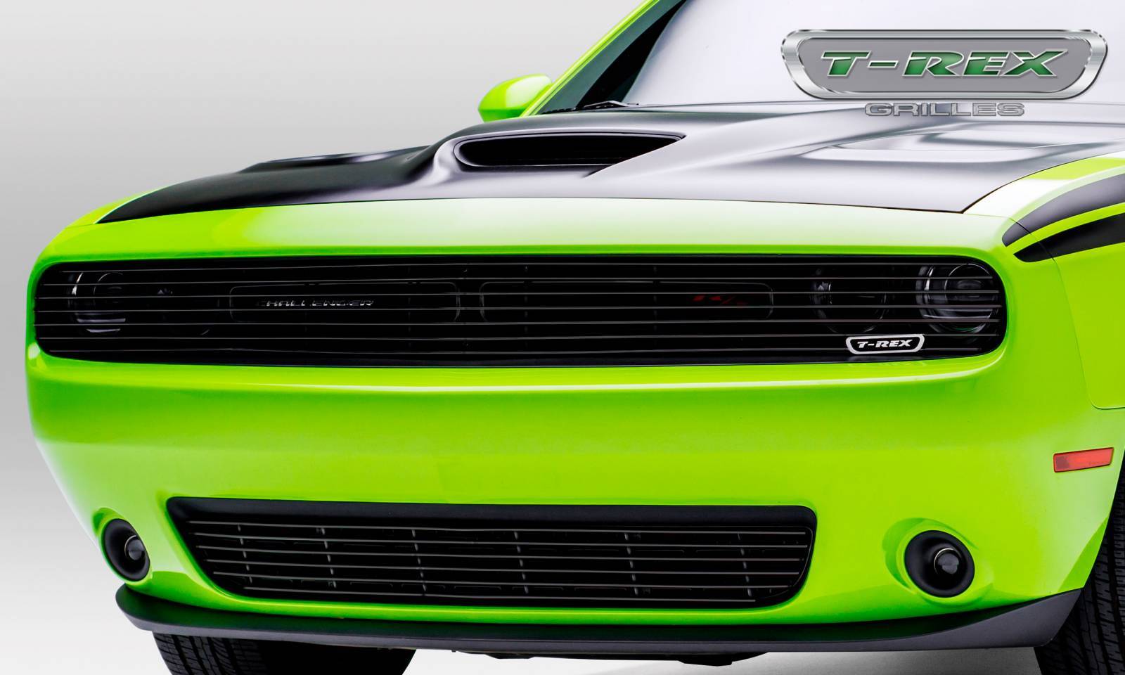 T-Rex Black Billet Phantom Grille 15-23 Dodge Challenger
